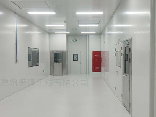 上海浦東新區臨港新片區集成電路無塵凈化車間裝修工程案例